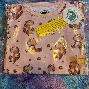 V3. Big Dream Little jammies Squirrel & nuts long sleeve 2pc set 3T NIB